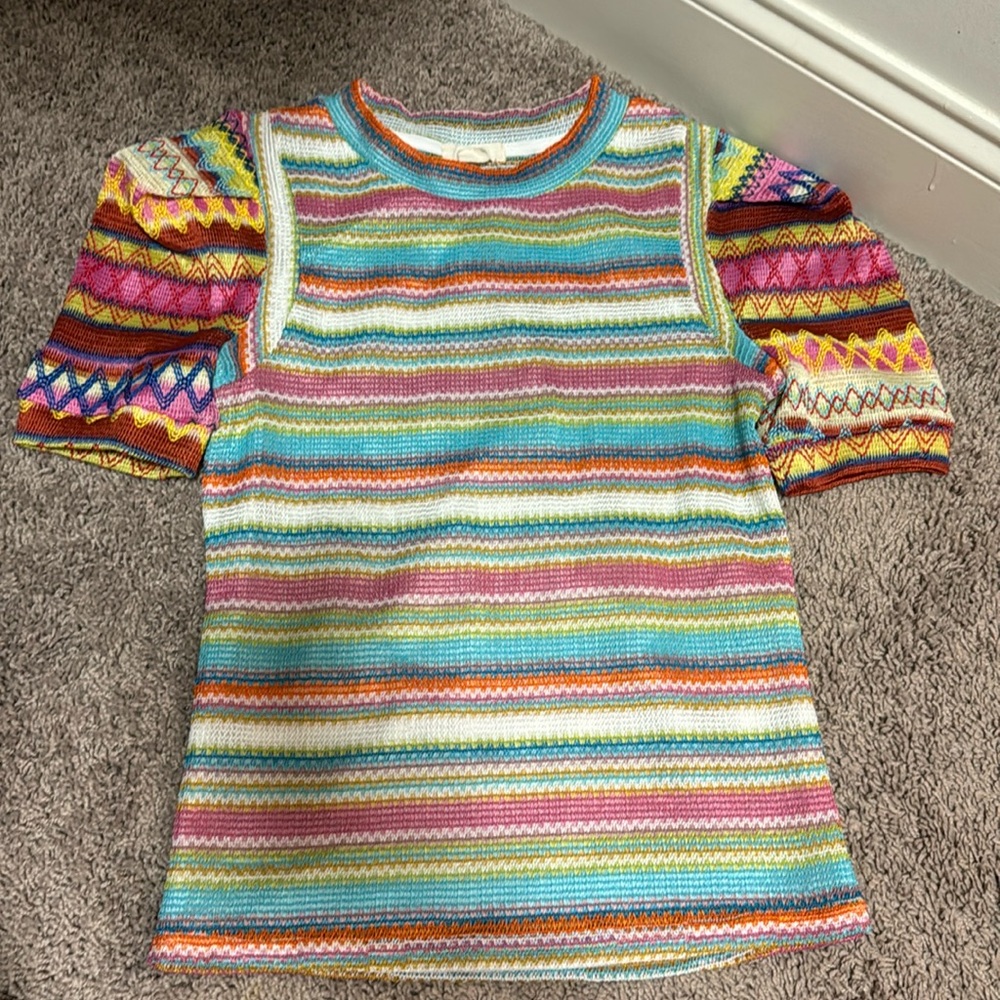 g.p.d. colorful sweater shirt